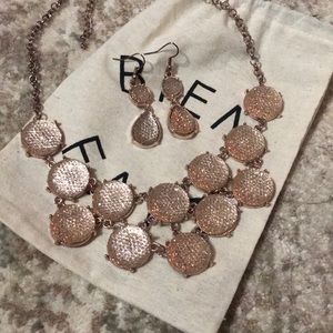 Rose Gold Jewelry Set